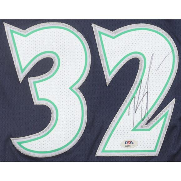 Karl-Anthony Towns Signed Timberwolves Jersey (PSA)Size 50 - Picture 2 of 3